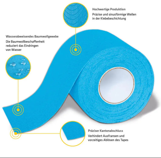 Kinesiologie-Tape Mehrfarbig