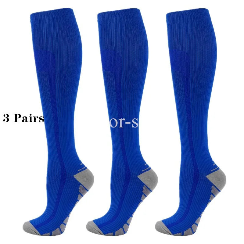 Premium 3er Paar Kompressionssocken