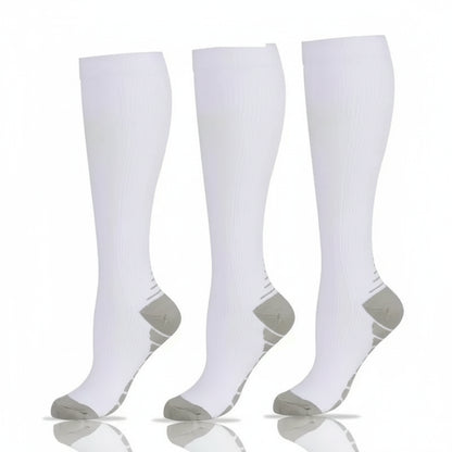 Premium 3er Paar Kompressionssocken