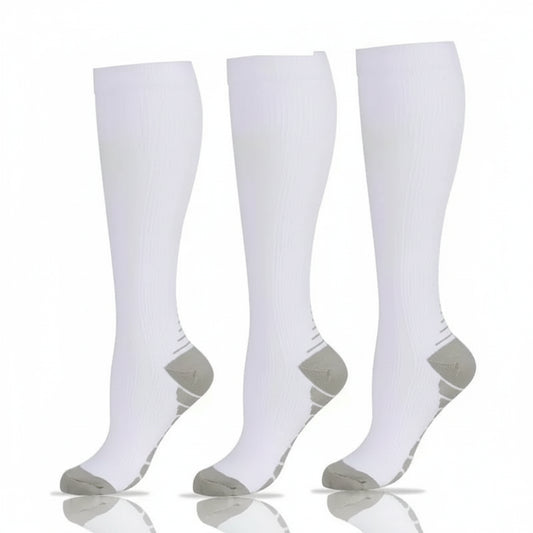 Premium 3er Paar Kompressionssocken